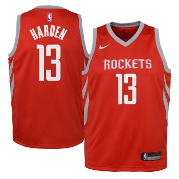 James Harden Houston Rockets Nike Youth Swingman Jersey Red - Icon Edition