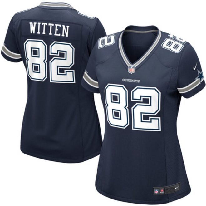 Jason Witten Dallas Cowboys Nike Women's Game Jersey - Navy Blue