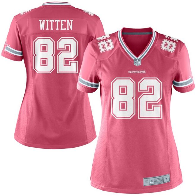 Jason Witten Dallas Cowboys Nike Women's Game Jersey - Pink