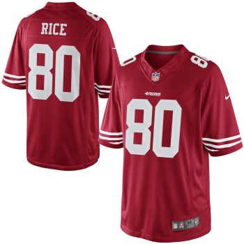 Jerry Rice San Francisco 49ers Nike Retired Player Limited Jersey - Scarlet