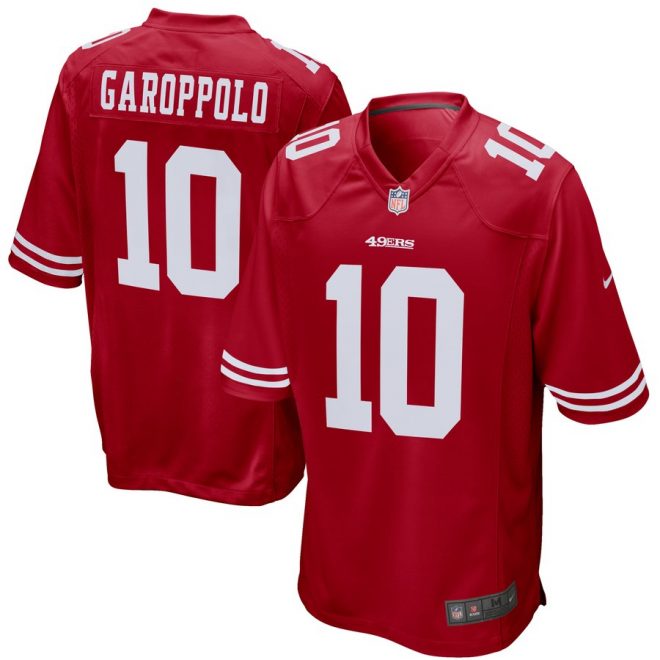 Jimmy Garoppolo San Francisco 49ers Nike Game Jersey – Scarlet