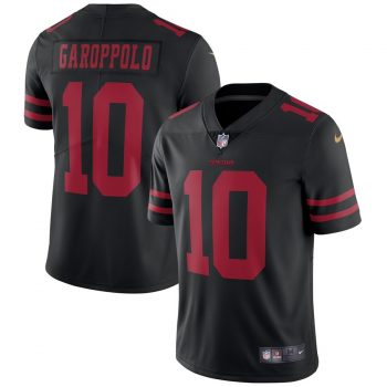 Jimmy Garoppolo San Francisco 49ers Nike Vapor Untouchable Limited Jersey - Black