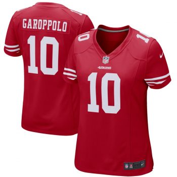 Jimmy Garoppolo San Francisco 49ers Nike Women's Game Jersey – Scarlet-