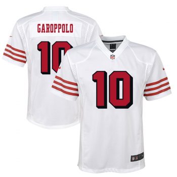 Jimmy Garoppolo San Francisco 49ers Nike Youth Color Rush Player Game Jersey – White