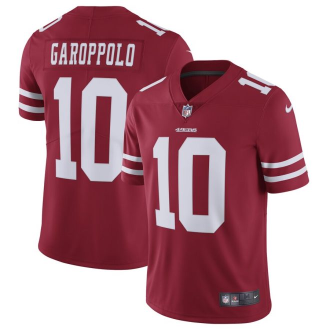 Jimmy Garoppolo San Francisco 49ers Nike Youth Limited Vapor Untouchable Player Jersey – Scarlet