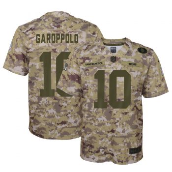 Jimmy Garoppolo San Francisco 49ers Nike Youth Salute to Service Game Jersey - Camo