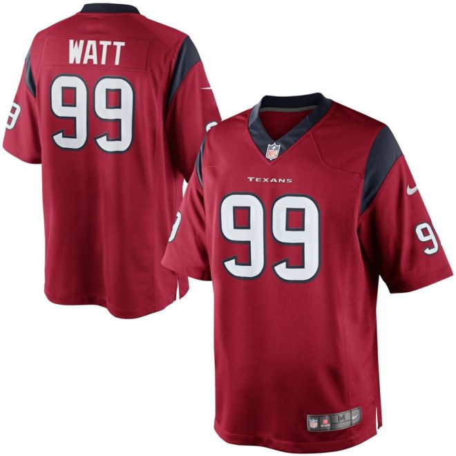 JJ Watt Houston Texans Nike Alternate Limited Jersey - Red