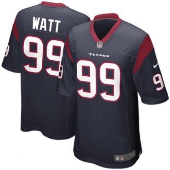 JJ Watt Houston Texans Nike Youth Team Color Game Jersey - Navy Blue