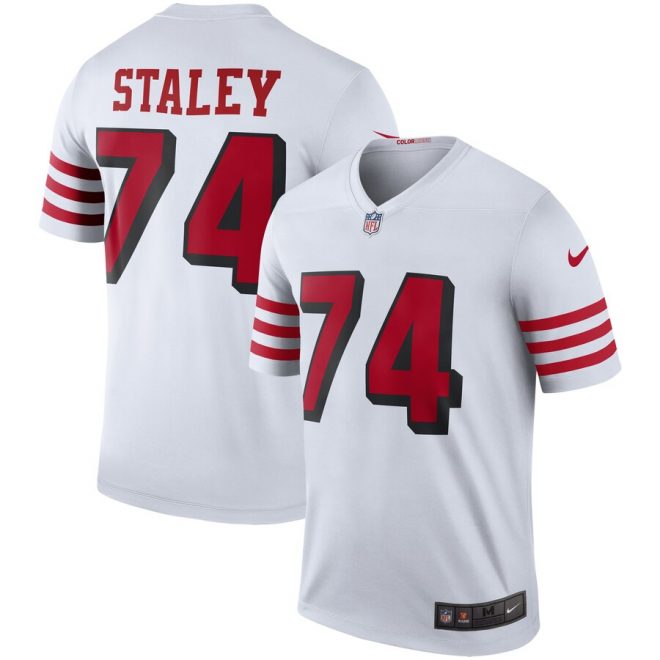 Joe Staley San Francisco 49ers Nike Color Rush Legend Jersey - White