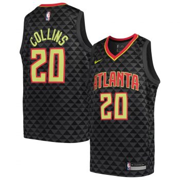 John Collins Atlanta Hawks Nike Youth Swingman Jersey - Black