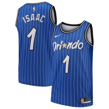 Jonathan Isaac Orlando Magic Nike Hardwood Classics Swingman Jersey – Blue