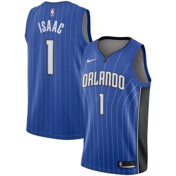 Jonathan Isaac Orlando Magic Nike Replica Swingman Jersey - Icon Edition – Blue