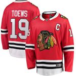 Jonathan Toews Chicago Blackhawks Fanatics Branded Youth Home Breakaway Player Jersey - Red