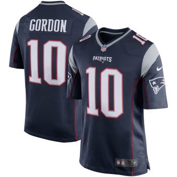 Josh Gordon New England Patriots Nike Player Game Jersey – Navy