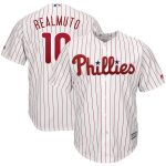 JT Realmuto Philadelphia Phillies Majestic Home Cool Base Player Jersey - White