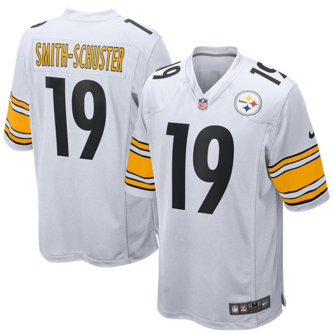 JuJu Smith-Schuster Pittsburgh Steelers Nike Youth 2018 Game Jersey – White