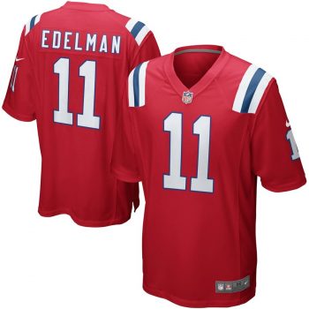 Julian Edelman New England Patriots Nike Alternate Game Jersey - Red