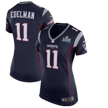 Julian Edelman New England Patriots Nike Women's Super Bowl LIII Bound Game Jersey – Navy