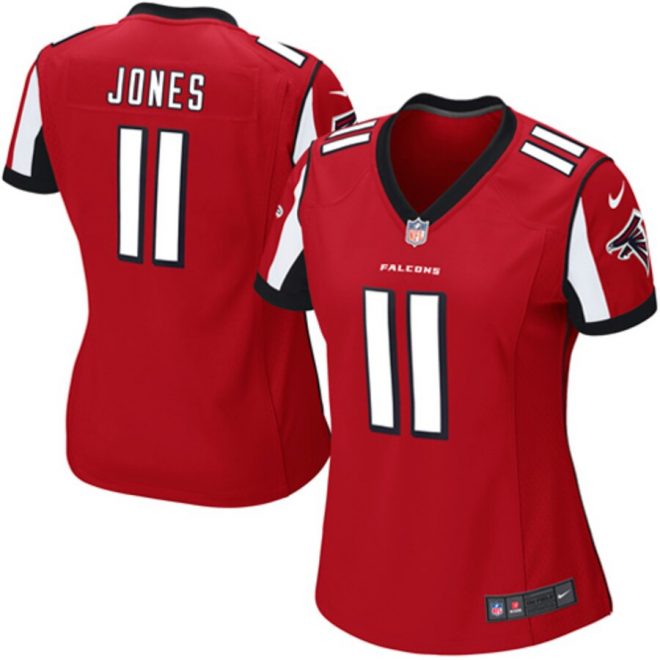 Julio Jones Atlanta Falcons Nike Women's Game Jersey - Red