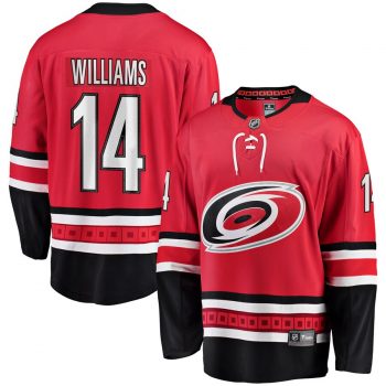 Justin Williams Carolina Hurricanes Fanatics Branded Breakaway Player Jersey – Red