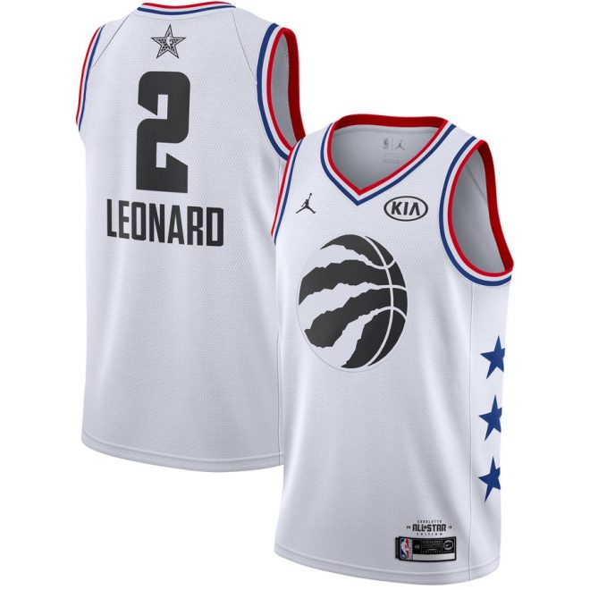 Kawhi Leonard Toronto Raptors Jordan Brand 2019 NBA All-Star Game Finished Swingman Jersey – White