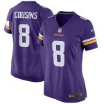 Kirk Cousins Minnesota Vikings Nike Women's Game Jersey – Purple