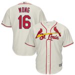 Kolten Wong St. Louis Cardinals Majestic Cool Base Player Jersey - Cream