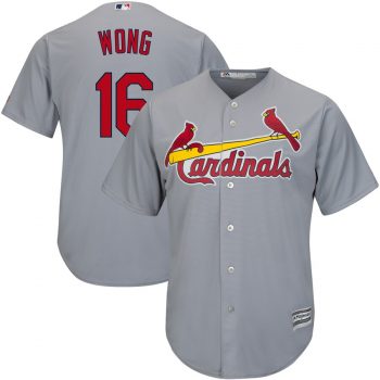 Kolten Wong St. Louis Cardinals Majestic Cool Base Player Jersey - Gray