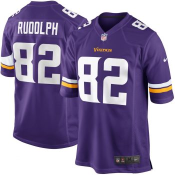 Kyle Rudolph Minnesota Vikings Nike Youth Team Color Game Jersey - Purple