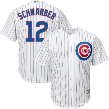 Kyle Schwarber Chicago Cubs Majestic Official Cool Base Player Jersey - White