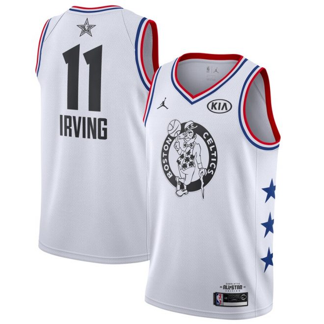 Kyrie Irving Boston Celtics Jordan Brand 2019 NBA All-Star Game Finished Swingman Jersey – White