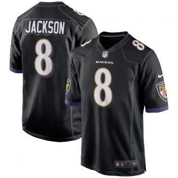 Lamar Jackson Baltimore Ravens Nike Game Jersey – Black