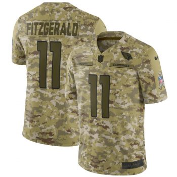 Larry Fitzgerald Arizona Cardinals Nike Salute to Service Limited Jersey – Camo