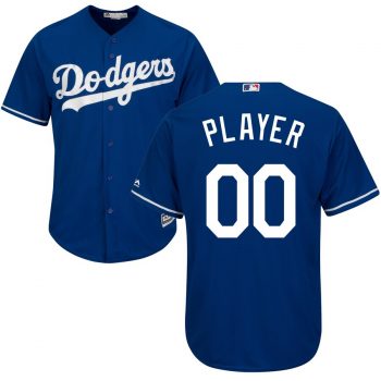 Los Angeles Dodgers Majestic Cool Base Custom Jersey - Royal