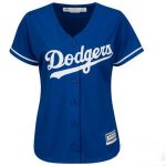 Los Angeles Dodgers Majestic Women's Cool Base Jersey - Royal -