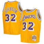Magic Johnson Los Angeles Lakers Mitchell & Ness Youth Swingman Throwback Jersey – Gold