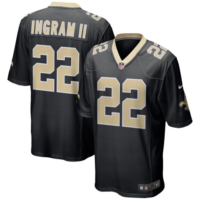 Mark Ingram New Orleans Saints Nike Team Color Game Jersey – Black