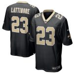 Marshon Lattimore New Orleans Saints Nike Game Jersey - Black