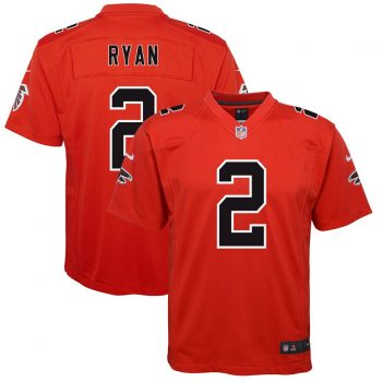 Matt Ryan Atlanta Falcons Nike Youth Color Rush Game Jersey - Red