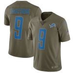 Matthew Stafford Detroit Lions Nike Salute To Service Limited Jersey - Olive