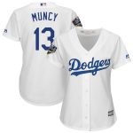 Max Muncy Los Angeles Dodgers Majestic Women's 2018 World Series Cool Base Player Jersey – White