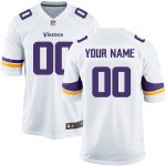 Nike Men's Minnesota Vikings Customized White Game Jersey