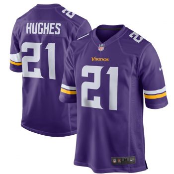 Mike Hughes Minnesota Vikings Nike Game Jersey – Purple