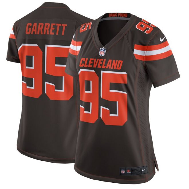 Myles Garrett Cleveland Browns Nike Women's Game Jersey - Brown