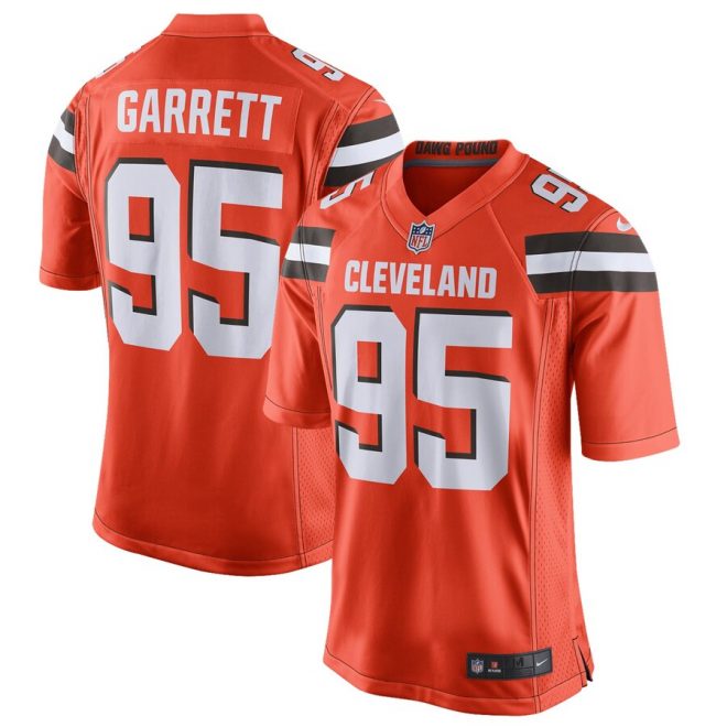 Myles Garrett Cleveland Browns Nike Youth Player Game Jersey – Orange