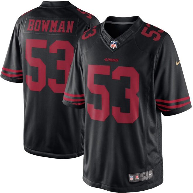 NaVorro Bowman San Francisco 49ers Nike Limited Jersey - Black