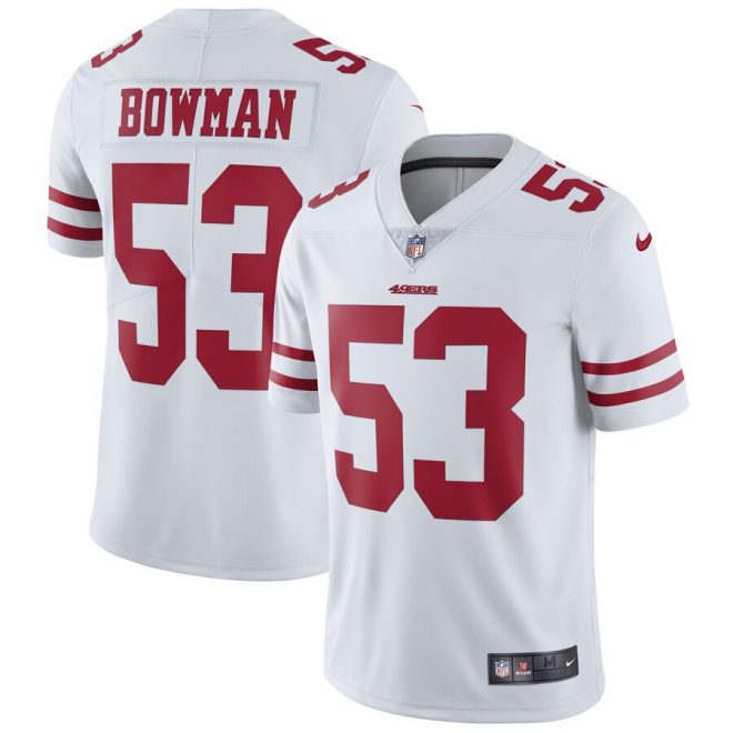 NaVorro Bowman San Francisco 49ers Nike Vapor Untouchable Limited Player Jersey - White