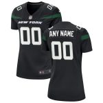 New York Jets Nike Women's Custom Game Jersey – Black
