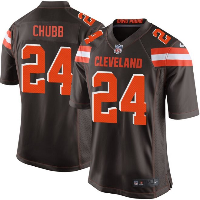 Nick Chubb Cleveland Browns Nike Game Jersey – Brown