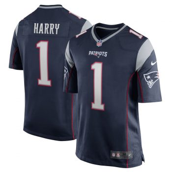 N'Keal Harry New England Patriots Nike 2019 NFL Draft First Round Pick Game Jersey – Navy